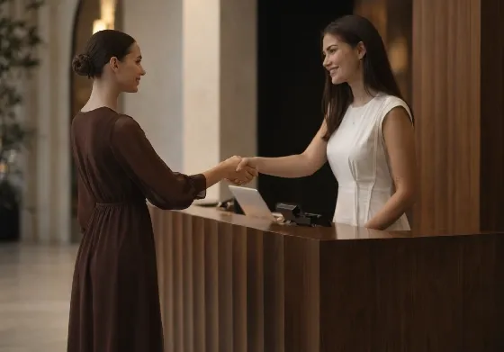 Welcoming reception and concierge services